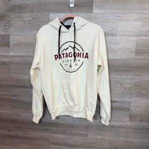 Patagonia Sur Ushuaia Argentina Hoodie | World’s End Souvenir White S